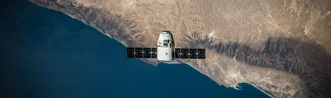 V prosinci 2013 SpaceX jako 1. soukromá firma vyslala do vesmíru satelit. Foto: spacex.com