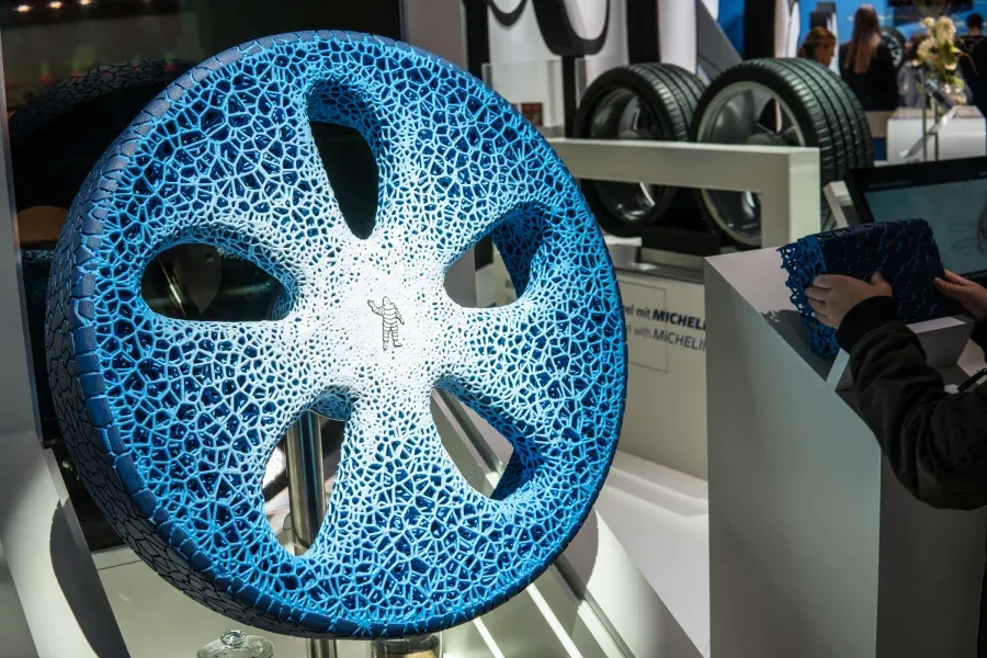 3D tisk pneumatiky Michelin