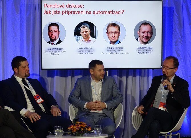 panelová diskuze na konference Já, Robot