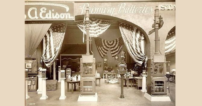 Thomas Alva Edison a jeho vynálezy na výstavě