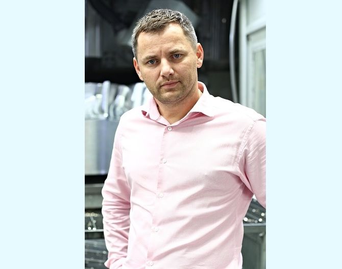 Pavel Bezucký z Universal Robots. Foto: Archív Pavla Bezuckého Pavel Bezucký, obchodní ředitel Universal Robots