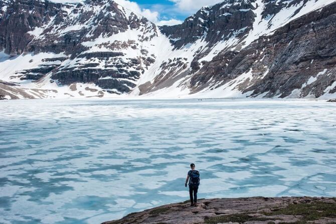 Lake Ohara v Kanadě