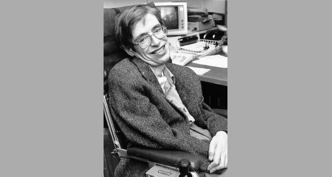 Stephen Hawking se období, kdy ztrácel schopnost psát, naučil využívat různé vizuální metody k zapamatování informací. Rovnice se třeba představoval, jakoby existovaly v prostředí geometrie. Stephen Hawking
