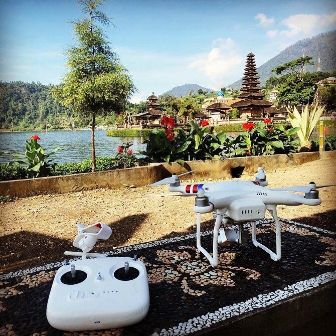 DJI Phantom 3 v Indonésii