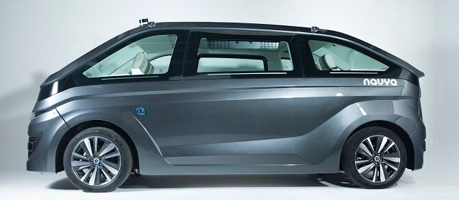 Autonomní taxík Autonom Cab od firmy Navya