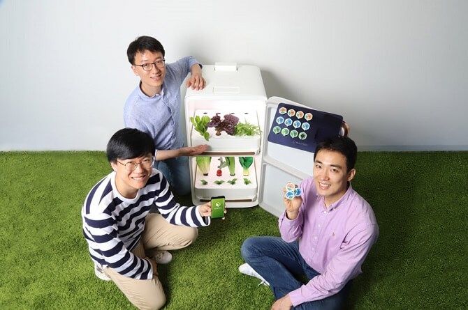 Agwart, autorský tým chytrého skleníku. Foto: Samsung