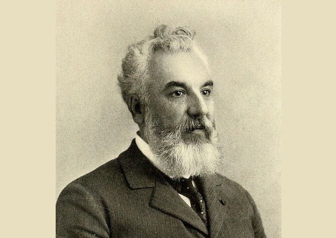 Alexander Graham Bell ve věku 54 let