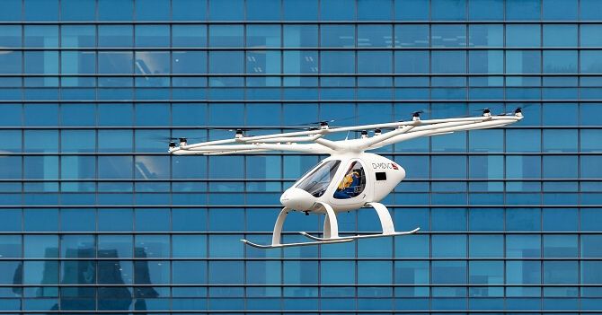 elektrický letoun od firmy Volocopter