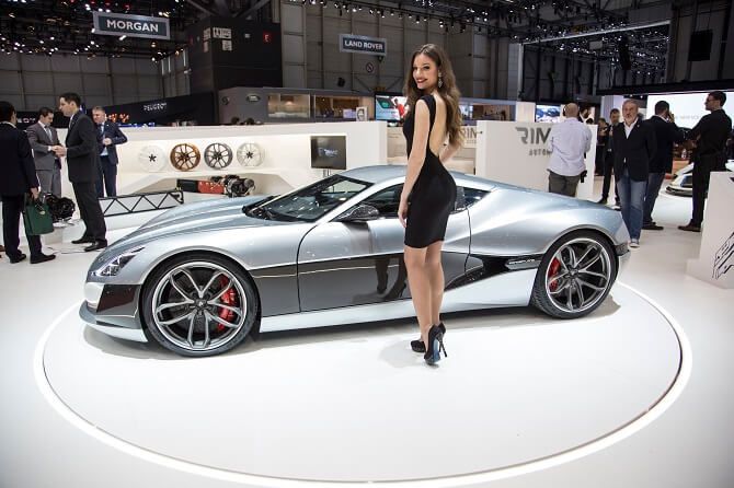 Rimac Concept One na autosalonu