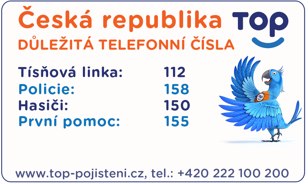 Česká republika - důležité kontakty