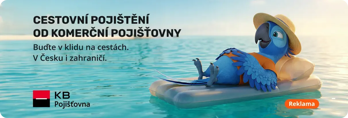 Cestovní pojištění od Komerční Pojišťovny