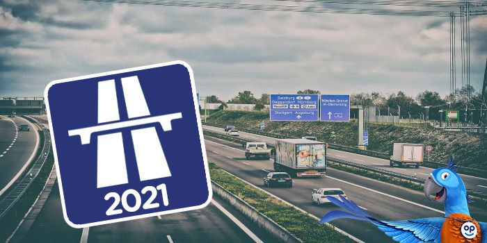 Elektronická dálniční známka 2021