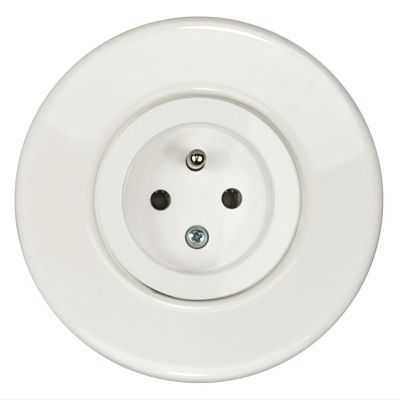 Zásuvka v retro stylu