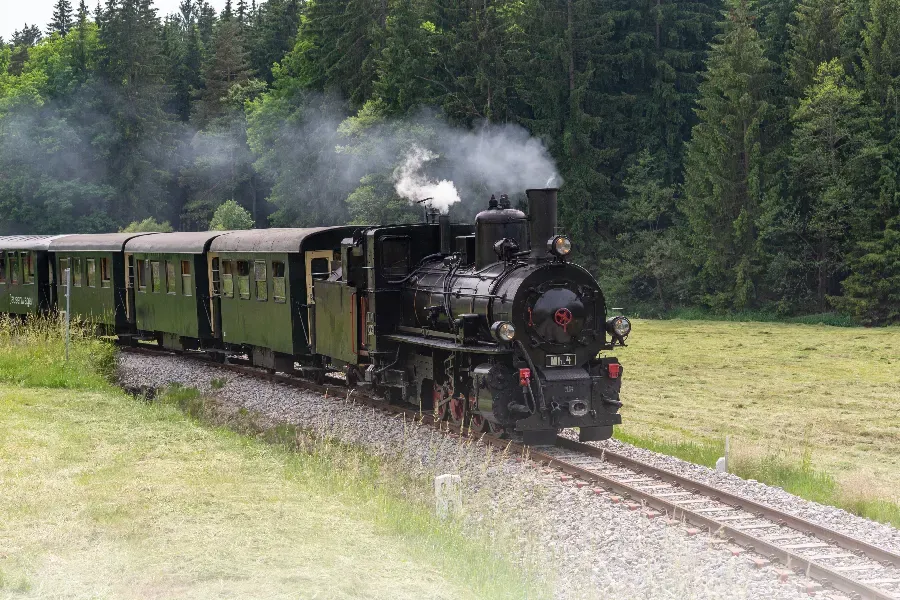 Waldviertelská úzkorozchodná dráha v Rakousku