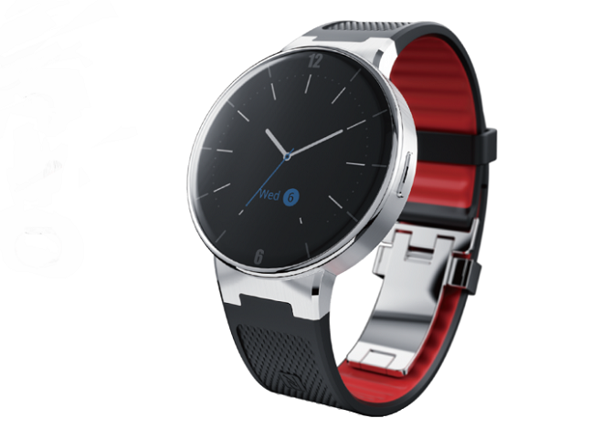 Chytré hodinky ALCATEL se vyznačují elegantním vzhledem.