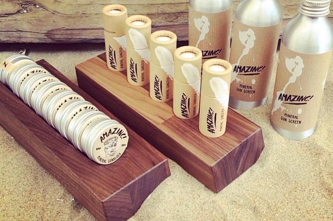 Opalovací kosmetika Amazinc