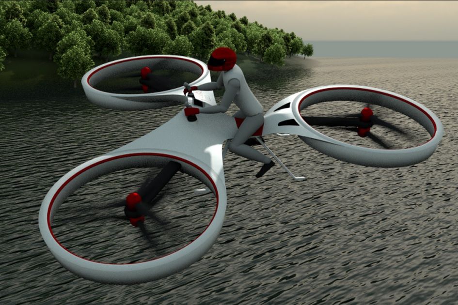 Gravitace už není pro člověka omezením: S dronem Flike doletíte klidně i do práce