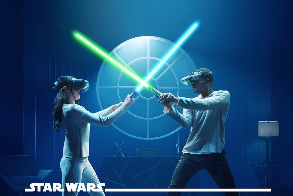 Chopte se světelného meče a vyzvěte na souboj Dartha Vadera i kamarády