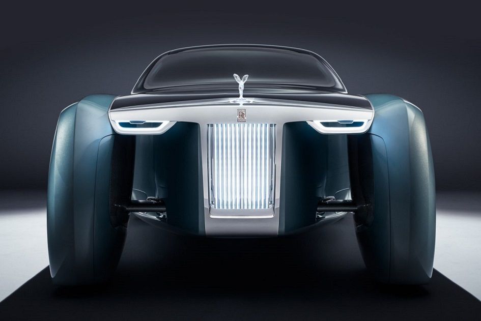Vůz budoucnosti od Rolls Royce: Futuristický model Vision Next 100 budí emoce