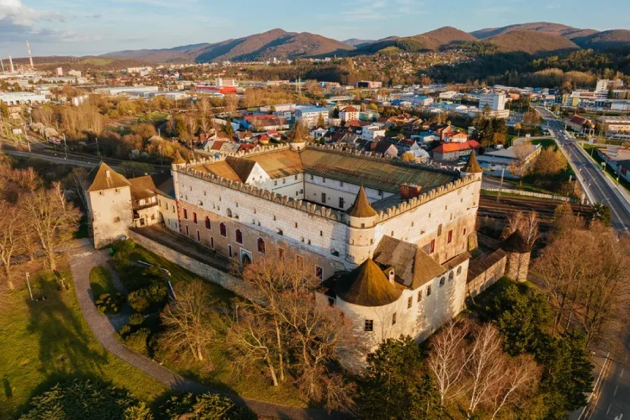 Zvolenský zámek na Slovensku