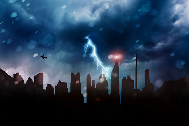 K výpadku elektřiny může dojít i vinou blesku