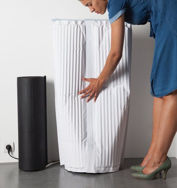 Uhodli byste, že se právě díváte na svérázné pojetí chladničky?