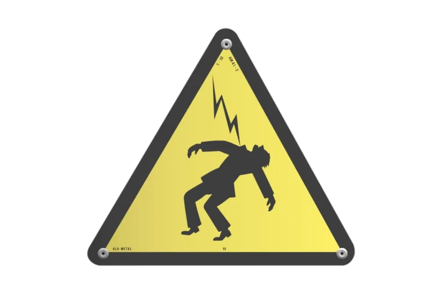 elektrické šoky nebezpečí