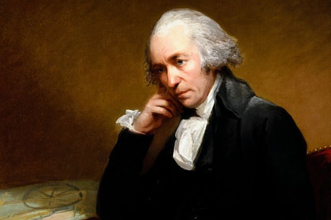 James Watt vynalezl parní stroj a započal průmyslovou revoluci