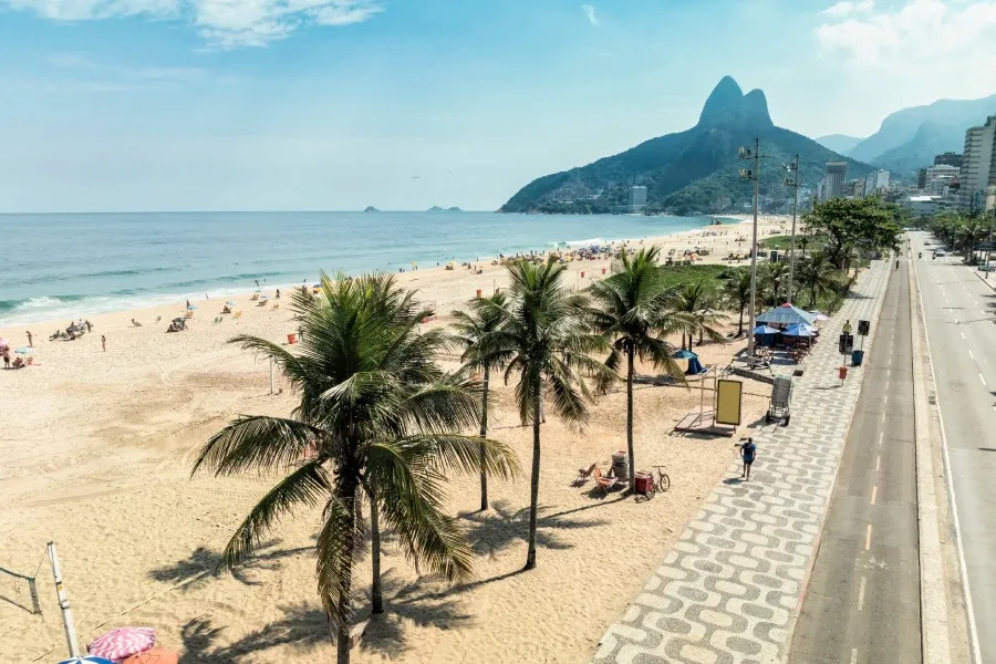 Nejkrásnější pláže světa Ipanema-Beach