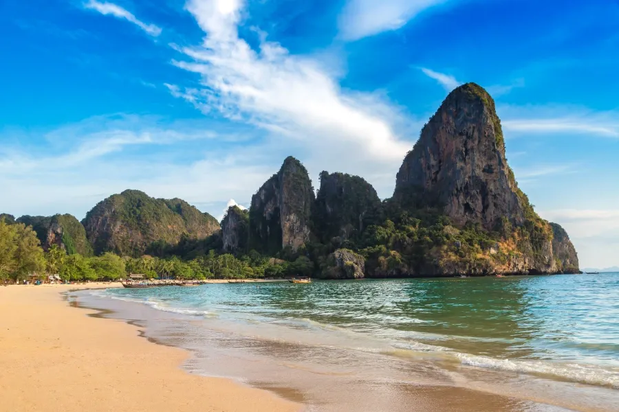 Nejkrásnější pláže světa Railay-Beach