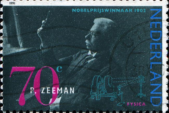 Zeeman na známce