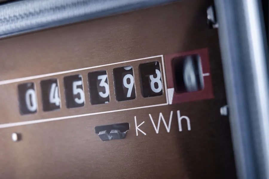 průměrná cena elektřiny za 1 kWh