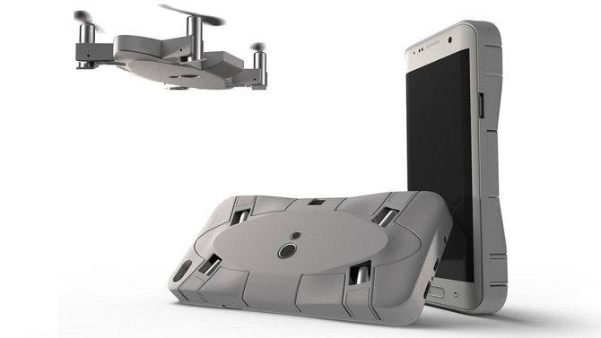 Selfie dron dokáže vytvořit fotky z neobvyklých úhlů.