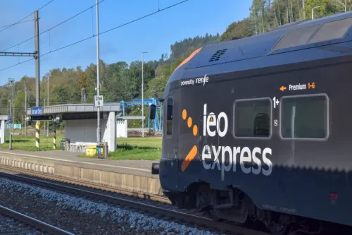 LEO Express na nákupech. Soukromý dopravce si pořídí moderní vlaky z Číny Leo-Express-vlak.webp