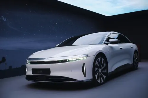 Hrozba pro Teslu? Automobilka Lucid Motors představila elektromobil Air Lucid-Air-elektromobil