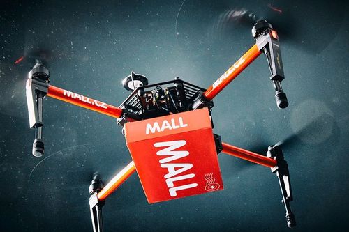 Letecká přeprava až domů? Mall.cz testuje doručování balíčků dronem Zdroj: Mall.cz