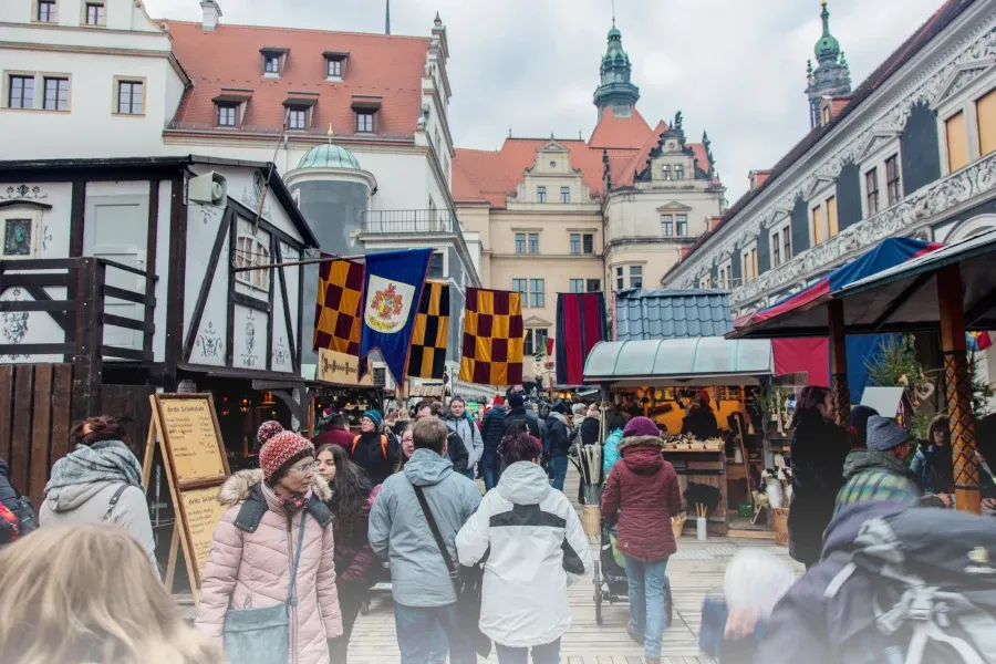 Vánoční trhy Drážďany Stallhof