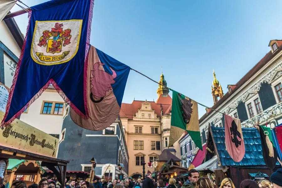 vánoční trhy Drážďany Winterlichter