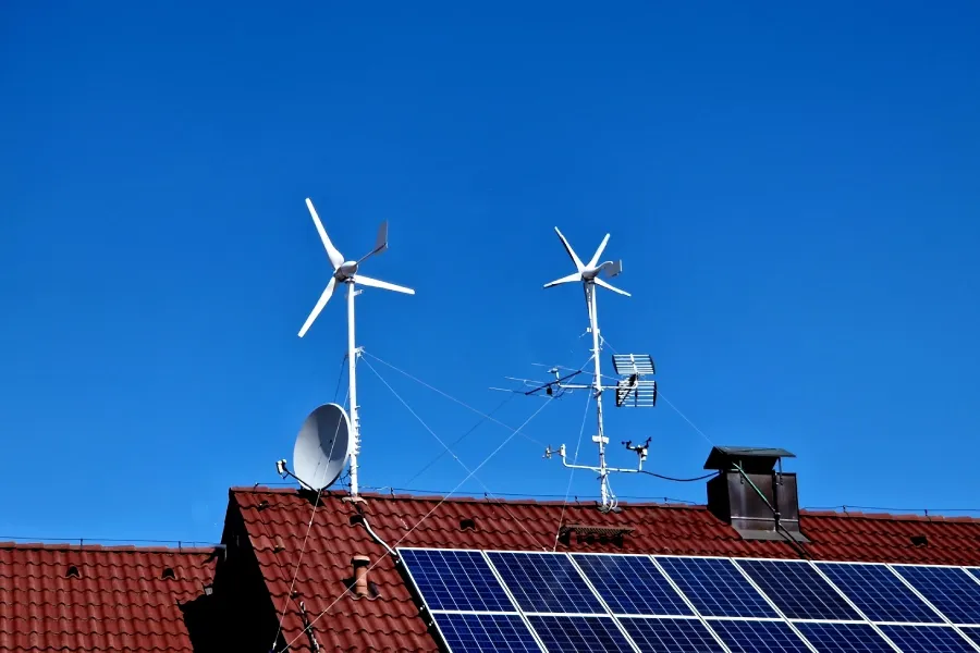 větrná elektrárna na dům