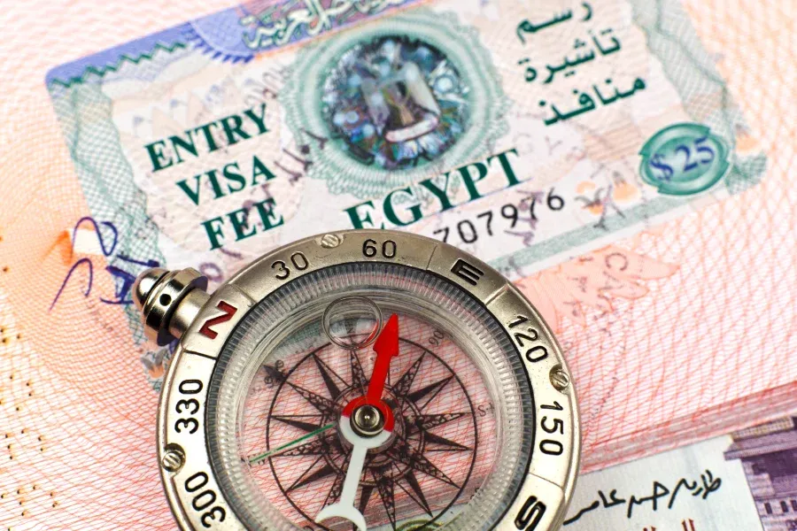 vízum do egypta