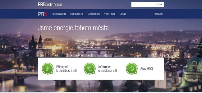 Společnost PREdistribuce je odpovědná za distribuční síť v Praze a ve městě Roztoky. 