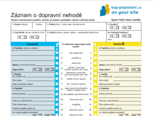 Záznam o dopravní nehodě